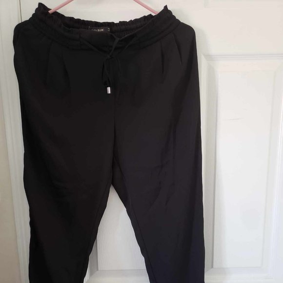 Zara Jogging Waist Pants - Picture 2 of 3